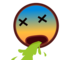 Face Vomiting emoji on Emojidex